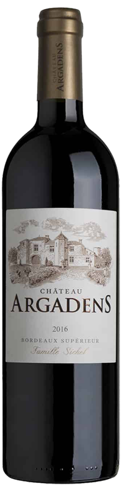 Chateau Argadens, Bordeaux Superieur Rouge, 2016