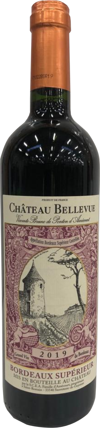 Chateau Bellevue, Bordeaux Superieur, 2019