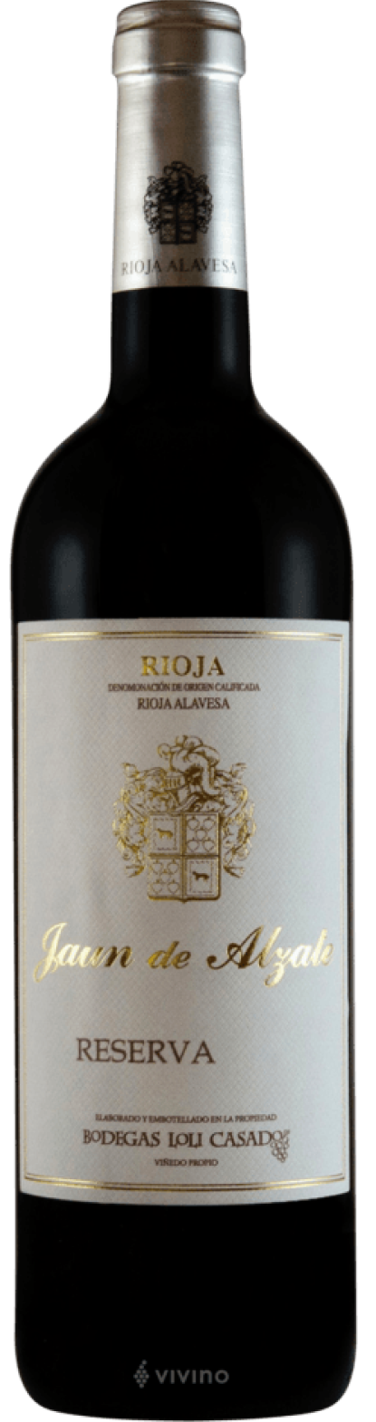 Bodegas Loli Casado, Jaun de Alzate Reserva, 2018
