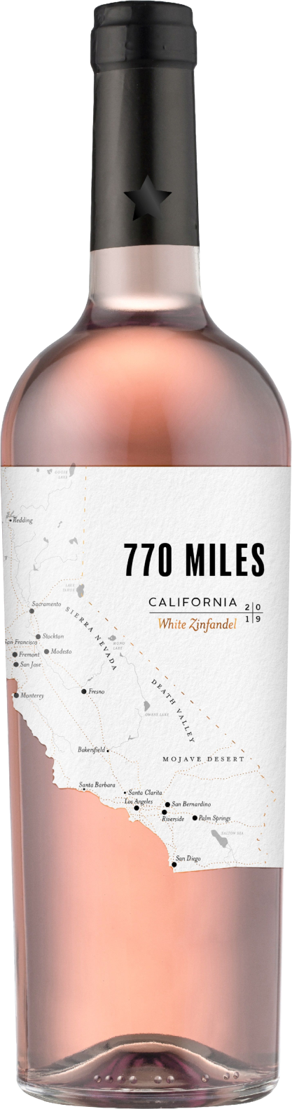 770 miles, Zinfandel Rose, 2022