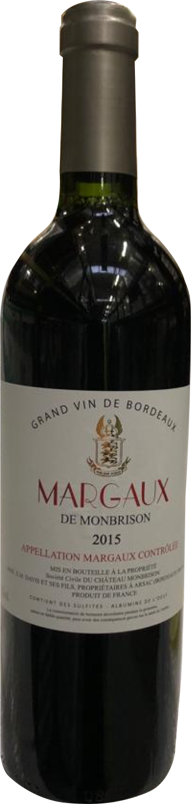 Chateau Durfort Vivens, Margaux de Monbrison, 2015