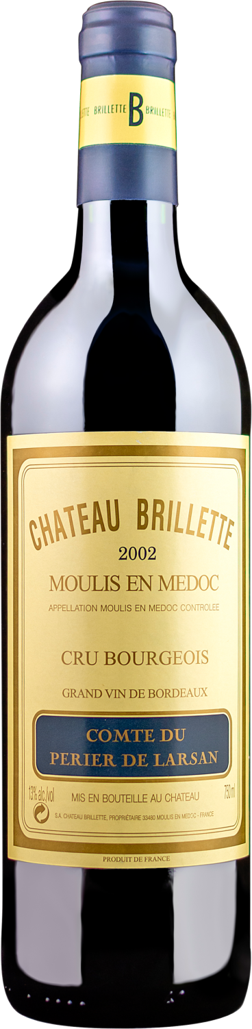 Chateau Brillette, Moulis en Medoc, 2002