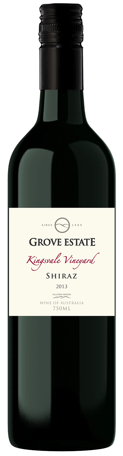 Grove Estate, Kingsvale Shiraz, 2013