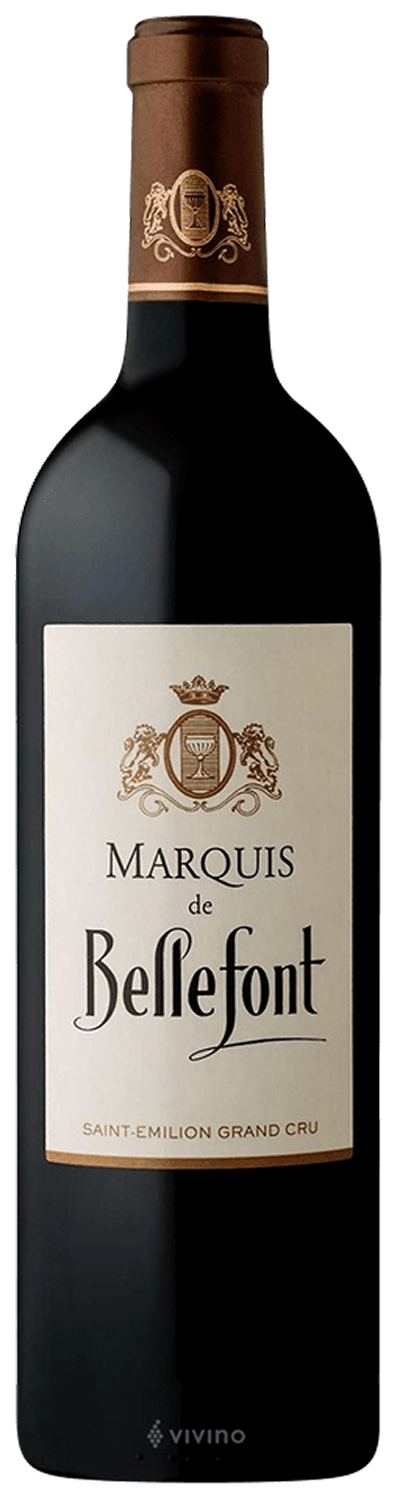 Marquis de Bellefont ,  St Emilion Grand Cru , 2013